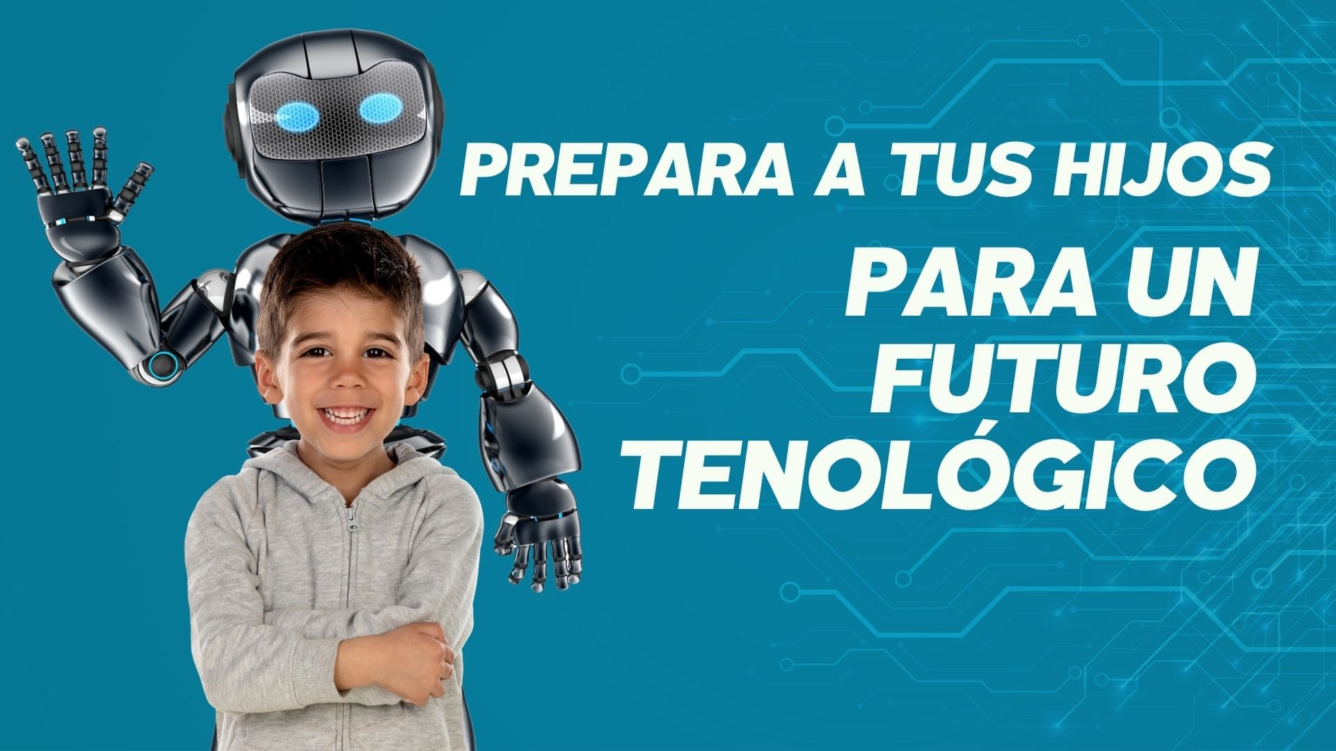 Niño interactuando con una tablet